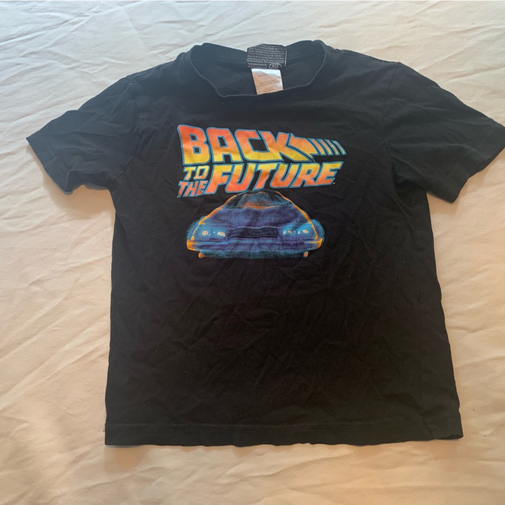 Universal Black Cotton T-Shirt